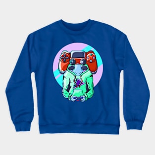 Gamer Head Crewneck Sweatshirt